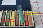 12pcs/set High Grade Chinese Traditional Color Ink Stick set Solid Ink Huishe Oldhukaiwen Calligraphy Painting Sumi-E Ink