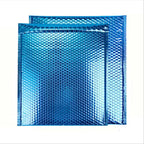 30pcs/lot Blue Aluminized Bubble Mailer Gift Packaging Self Seal Bag Large Size Shipping Mailing Envelope
