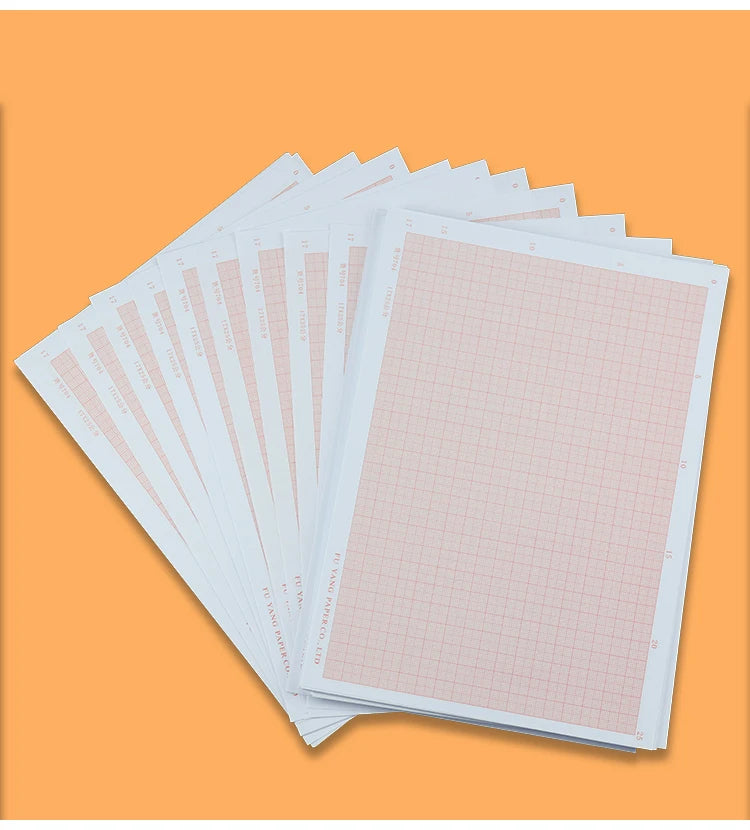 Standard Coordinate Paper A4/A3/A2 Grid Paper Plaid Drawing Paper Manuscript Drafting K-line Calculation Graph Logarithmic Paper