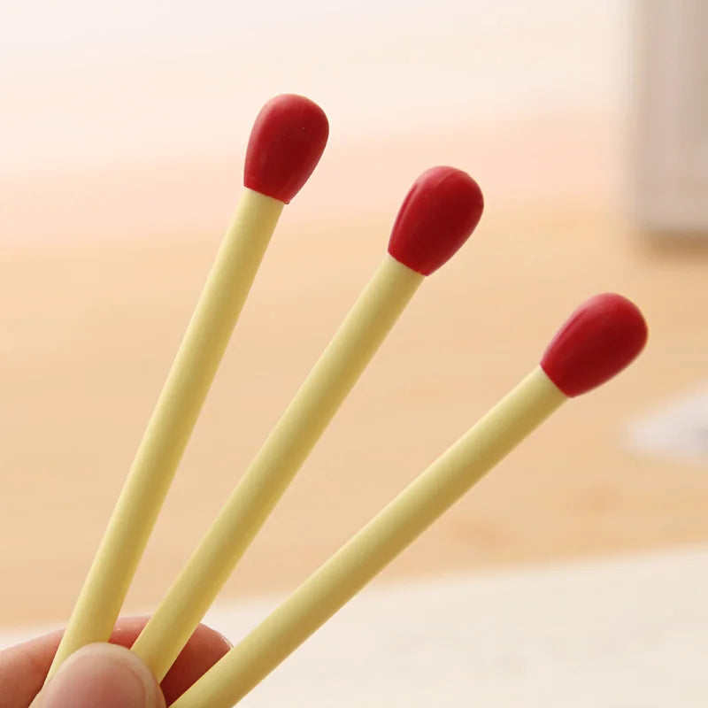 5pcs DIY Match Shape Mini Ballpoint Pen Novelty Cute Plastic Ballpoint Pens For Kids Toy Stationery Writing Pen Office Supplies