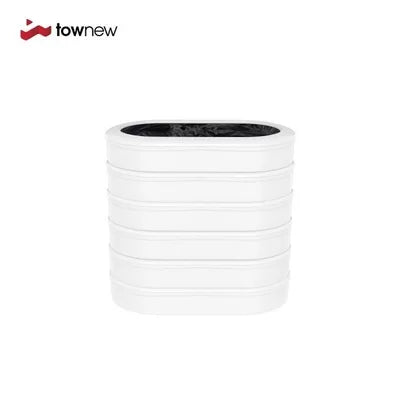 Townew-Recyclable Refill Ring Replacement Cassettes, Trash Bags for Smart Trash Can, T1 Tair T3, 6 Pcs