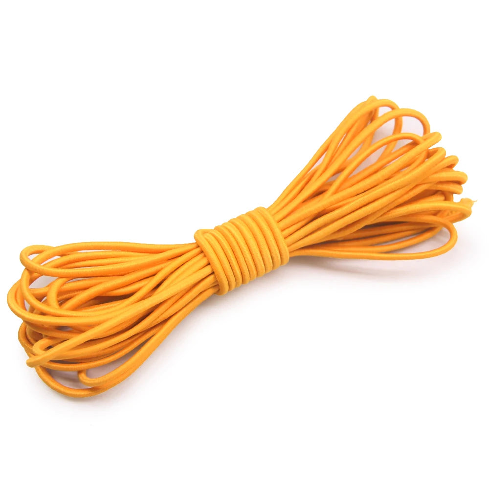 2.5mm Elastic Rope Elastic Band Shock Cord Bungee Rubber Band Stretch Thread for Garment Accessory Craft Handmade DIY