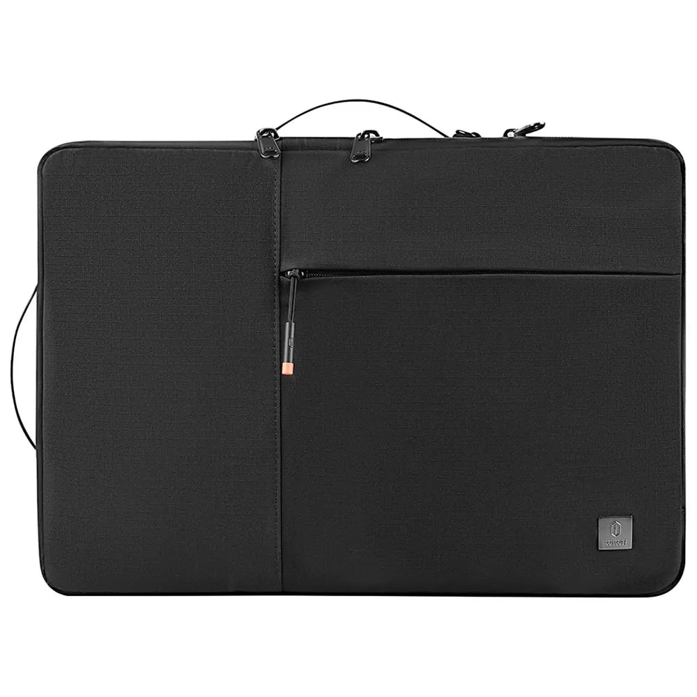 WIWU New Portable Laptop Sleeve 13 14 Double Layer Laptop Bag for MacBook Air 15 Air 13 2025 Case Waterproof Bag for Laptop 15.6