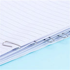 High Quality Golden Notebook Bookmark binder Paperclips Accessories Paper Clips Binding Office Stationary Supplies