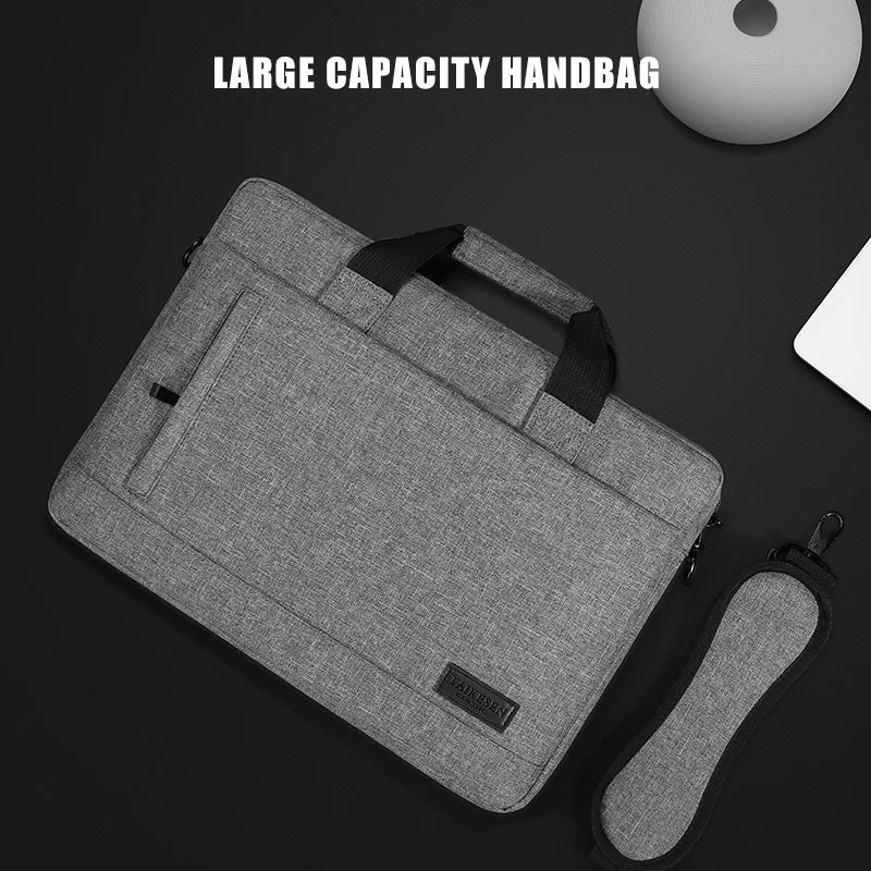 Laptop Bag Sleeve Case Shoulder Handbag For M3 M4 14 15 15.6 17 Inch Macbook Air Pro 13.3 Huawei Asus Dell Notebook Briefcases
