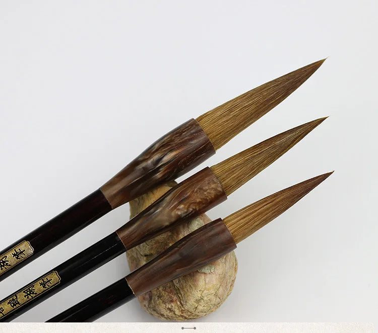 Mixed Hair Brushes Set Mixed Hair Chinese Calligraphy Brush Pen Regular Script Writing Brush Chinese Painting Brush Tinta China