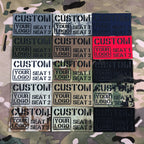 Custom Laser Cutting IR IFF Infrared Reflection Patch Name Tapes Tag Brand Black Letters