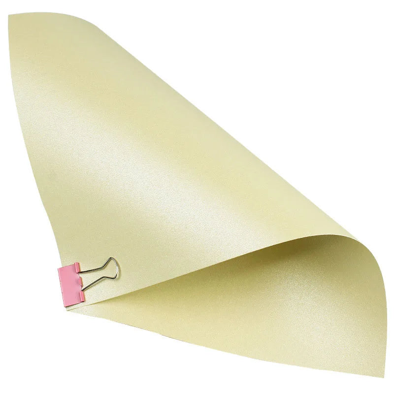 A4 Pearl Paper DIY Card Making Paper Iridescent paper Wrapping Paper Craft Paper Pure Color Pearl Paper Kraft Card pape