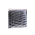 50Pcs/Lot 11x13cm Sliver Aluminum Bubble Shipping Bag Padded Envelopes Bubble Mailer Bag Aluminum Foil Gift Bag Packing Wrap