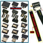 HDMI-compatible FPV Cable Micro/Mini HD-90 Degree Adapter FPC Ribbon Flat Pitch 20pin For TV Projector Multicopter Aerial Photog