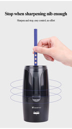 Tenwin Automatic Electric Pencil Sharpener For Colored Pencils Sharpen Mechanical Office School Supplies Stationery Free Ship