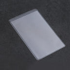 10pcs Travel PVC Cards Holder ID Bus Business Bank Credit Card Holder Transparent Waterproof Cards Protecting Cover Pouch Bag