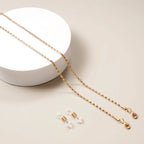 Fashion Reading Glasses Chain for Women Metal Sunglasses Cords Eyeglass Lanyard Hold Straps Eyewear Retainer