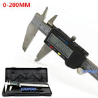 Stainless Steel 0-70/100/150/200/300mm Digital Caliper Messschieber Paquimetro Electronic Carbon Fiber Vernier Caliper Gauge