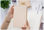100% Genuine Leather Cover A5A6B6 Sketchbook Planner with Grid Blank Insert Retro Notebooks and Journals Diary Cover Stationery