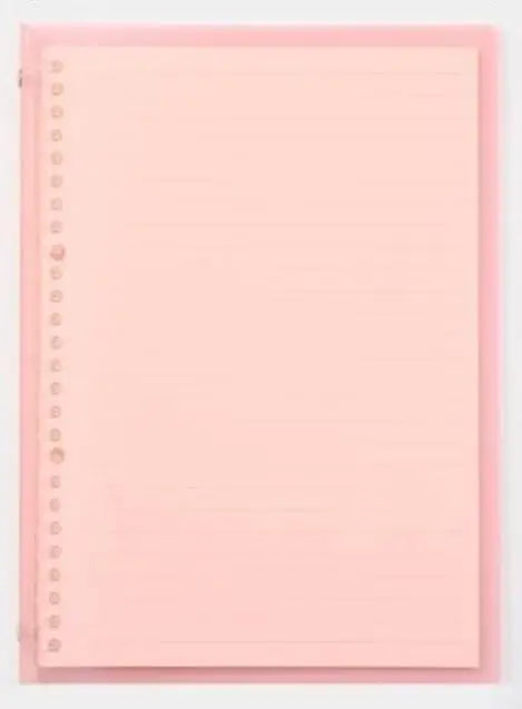 A5 B5 20Holes Loose-Leaf Notebook Refill 60Sheet Spiral Binder Paper Index Inside Page Dot Grid Blank Connell Stationery