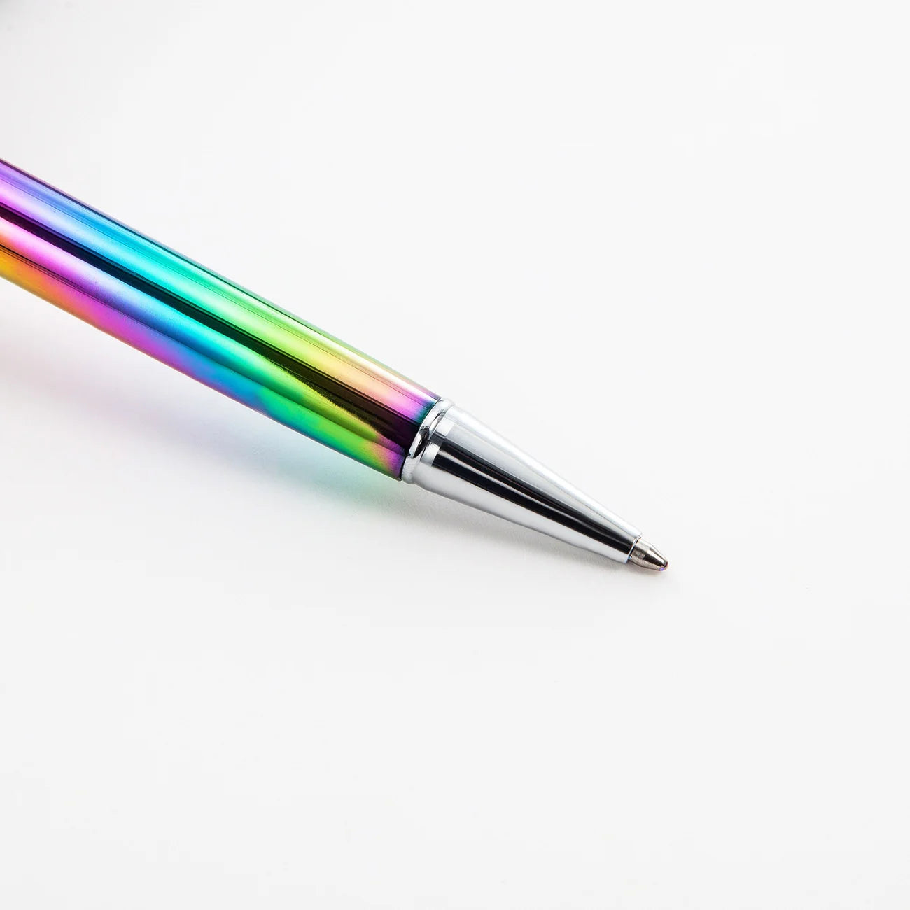 Lytwtw's Ballpoint Pen Oil Metal Office School Supplies Stationery Spinning Rose Gold Gift Cute Clip Glitter