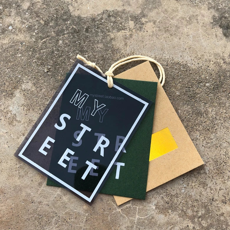 Customized printed design hang tags 300g/400g/700g paper Labels for garment clothes/bags/shoes/clothing accessory consult price