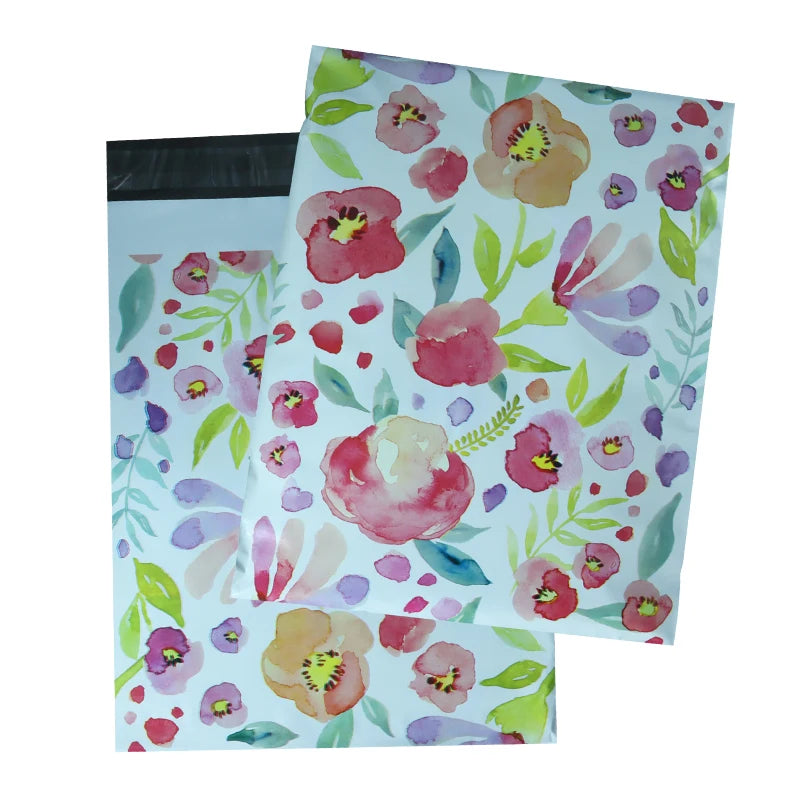 10PCS Print Poly Mailer Cloth Packaging Envelopes Self Seal Clothes Mailing bag  courier shipping envelopes