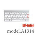 Desktop PC for Apple Bluetooth Wireless keybord MLA22LL/ A1644 A1314 IMAC Keyboard cover Protector Silicone Cover US/EU Version