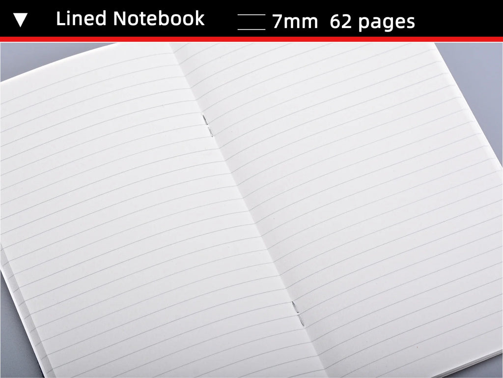 Replace Notebooks DIY Journal Inner Paper Books 4 Sizes 64 Pages Blank/ Graph/ Ruled/ Dot Diary School Office Student Stationery