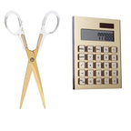 Acrylic Sewing Scissors Acrylic  Solar Energy Calculator Office Accessories