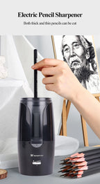 Tenwin Automatic Electric Pencil Sharpener For Colored Pencils Sharpen Mechanical Office School Supplies Stationery Free Ship