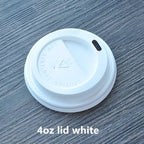 100pcs/pack 4oz Paper Cup Disposable Kraft Coffee Cup Hot Drinking Party Supplies