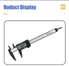 Digital Caliper Electronic Vernier Caliper Plastic Digital Ruler Calibrator Pachometer digital Micrometer Measuring Tool Caliber