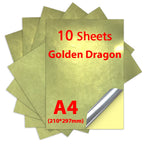 10-100 Sheets A4 self-adhesive Matte Printable Vinyl Sticker Paper for Inkjet printer DIY Crafts Copy Paper Inkjet Printer Paper