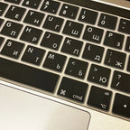 Russian Silicone Keyboard Cover Protector for Macbook Air13/12/15/16Pro Touchbar A2992/A3113/A2941/A1990/A3114/A2289A2337/A2141