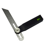 0-22/0-27cm Sliding Angle Ruler T Bevel Hardwood Handle Rotatable Engineer Ruler Plastic Handle Wooden Marking Gauge Protractor
