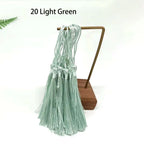 100pcs/lot 13cm Tassel Silk Fringe Silky Floss Bookmark Tassels Mini Tassels For DIY Craft Jewelry Making Souvenir Bookmarks