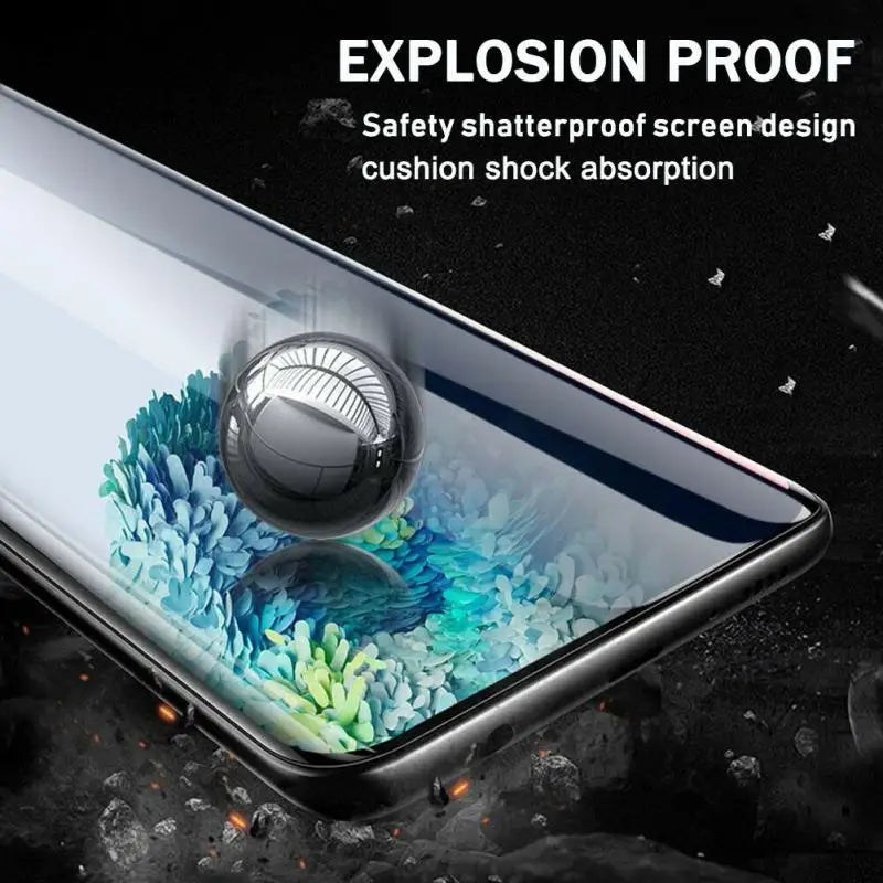 Privacy Tempered Glass for Samsung Galaxy S24 S23 Plus Anti-spy Screen Protector Fingerprint Function for Samsung S22 S26 S25