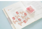MINKYS Kawaii 10pcs/lot Strawberry Lemon Carrot Metal Paper Clip Christmas Song Decorative Bookmark Binder Clips Stationery