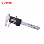 Stainless Steel 0-70/100/150/200/300mm Digital Caliper Messschieber Paquimetro Electronic Carbon Fiber Vernier Caliper Gauge