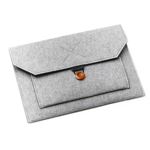 11.6/13/14/15"Laptop Sleeve Felt Ultralight Notebook Tablet Pad Case Multi-pocket Pouch Bag Briefcases for Apple Macbook/ Asus