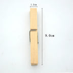 1/20/30/50 PCS Different Sizes 25mm/35mm/44mm/150mm Natural Wooden Clips For Photo Memo Office Clothespin Craft Decoration Pegs