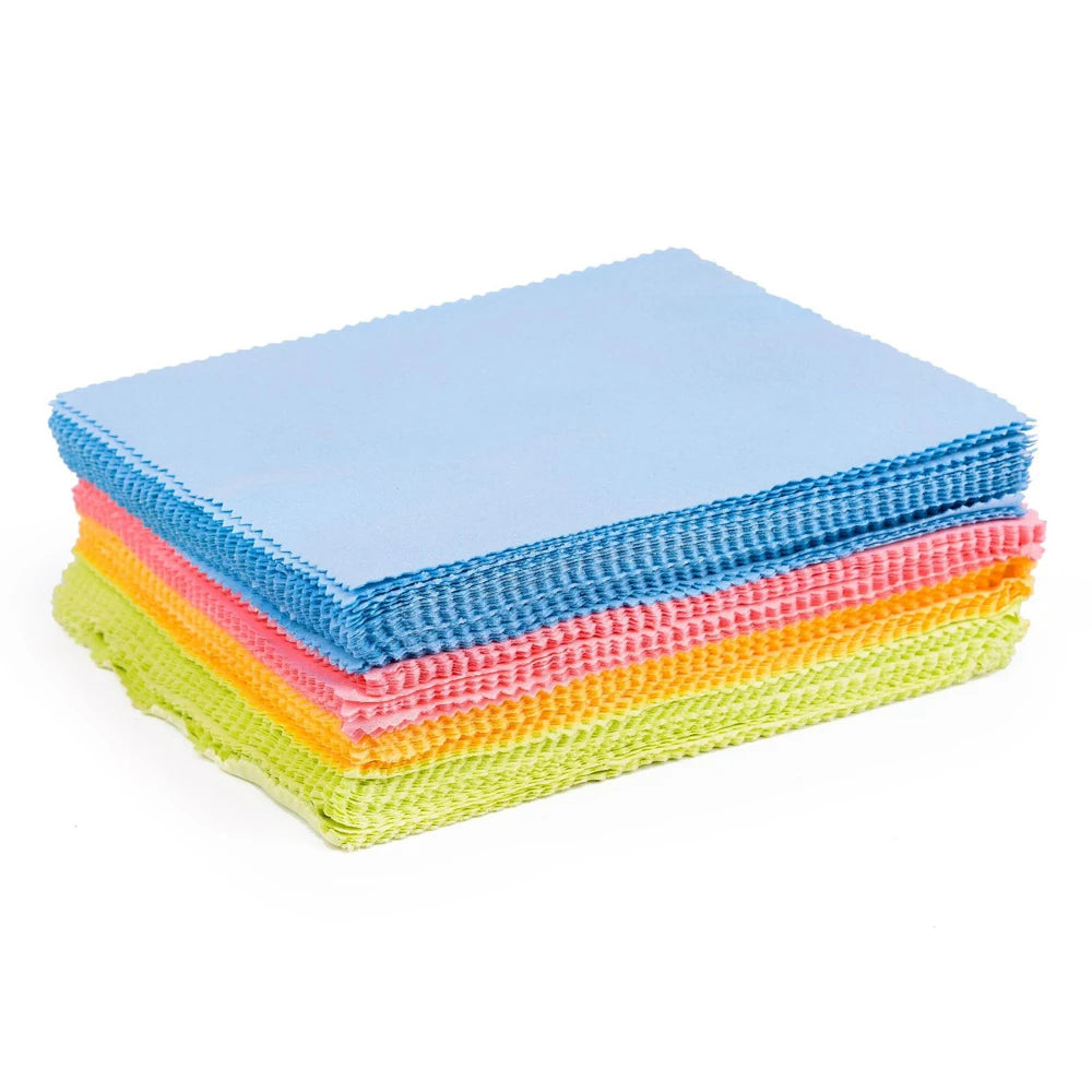 10 Pcs 150*175mm Microfiber Glasses Cleaner Microfiber Glasses Cleaning Cloth For Lens Phone Screen Cleaning Wipes Eyewear