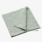 Napkin Cotton Cloth 41*41cm Rustic Gauze Hanky Tea Towel Dining Place Mats Wedding Supplies Linen Home Table Decor