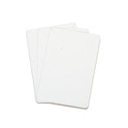 50pcs 6x9cm Earrings Necklaces Display Cards Ear Studs Blank Kraft Paper Card for Jewelry Packaging Hang Price Tag Card Holder