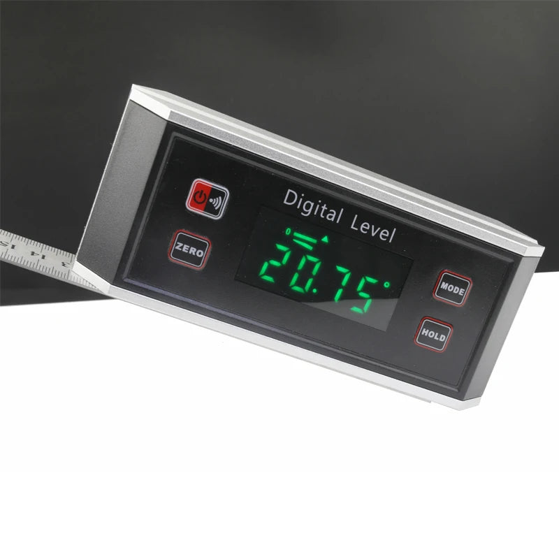 6inch Digital Level Electronic Protractor Inclinometer with Magnet Illuminate Level Angle Meter Gauge Level Box Inclinometer
