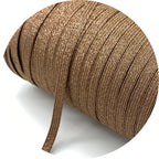 5yards/Lot 6mm Glitter Elastic Ribbon Sewing Elastic Band Fiat Rubber Band For Waist Band Stretch Rope DIY Mask Lanyard