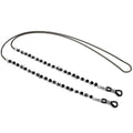 Skyrim Elegant Clear Zicron Crystal Beaded Lanyand for Glasses Sunglassess Chain Eyeglasses Strap Rope Eyewear Cord Accessories