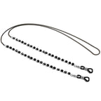 Skyrim Elegant Clear Zicron Crystal Beaded Lanyand for Glasses Sunglassess Chain Eyeglasses Strap Rope Eyewear Cord Accessories
