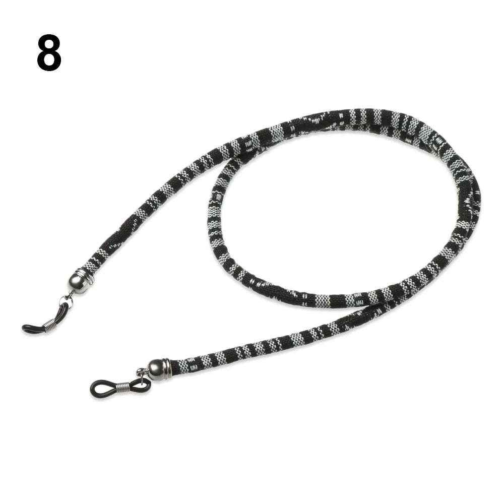 Colorful Acrylic Beads Glasses Chain Reading Glasses Cord Holder Anti-lost Rope Vintage Neck Strap Rope for Eyewear Accessories