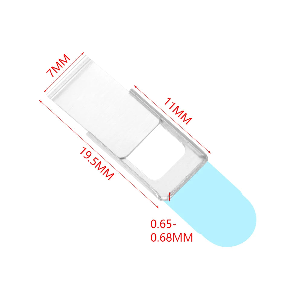 1/3Pcs Metal Webcam Cover Slider Shutter Privacy Protection Ultra Thin Camera Sticker for Laptop Smartphone Computer Universal