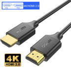 QGeeM 8K HDMI Cable HDMI 2.1 Wire for Xiaomi Xbox Serries X PS5 PS4 Chromebook Laptops 120Hz HDMI Splitter Digital Cable Cord 4K