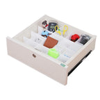 1 Set Drawer Divider Accessories DIY Storage Free Combination Partition Cross Buckle Fixing Clip Makeup Sock Underwear Organizer