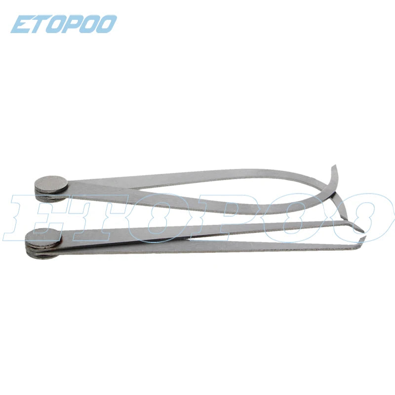 2pcs Calipers 150-450mm Metal Caliper Firm Joint Inside and Outside Caliper Steel Machinist Carving Measurement Tool